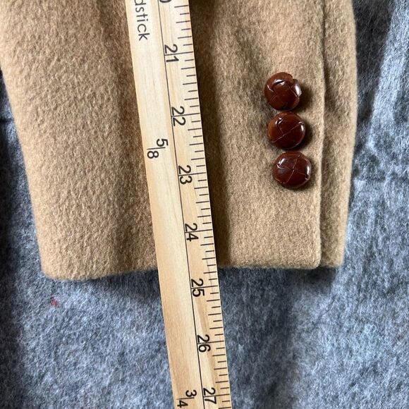 Vintage John Weitz by Palm Beach Mens Camel Hair Tan 2 Button Blazer Jacket - Picture 5 of 12